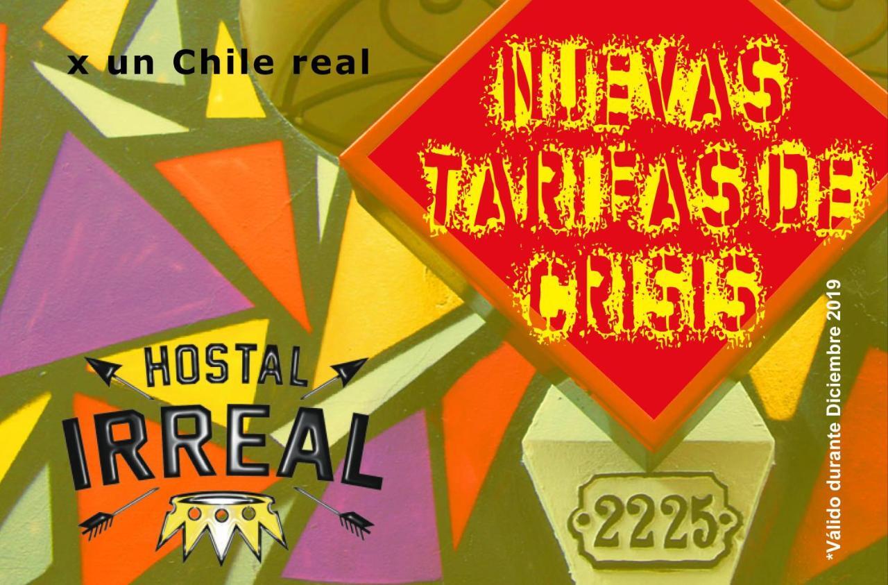 Hostal Irreal Santiago del Cile Esterno foto